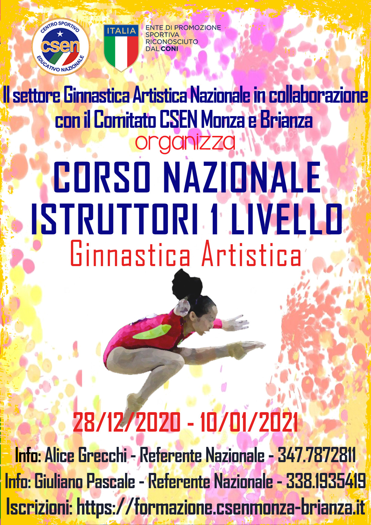 Corso Online Ginnastica Artistica