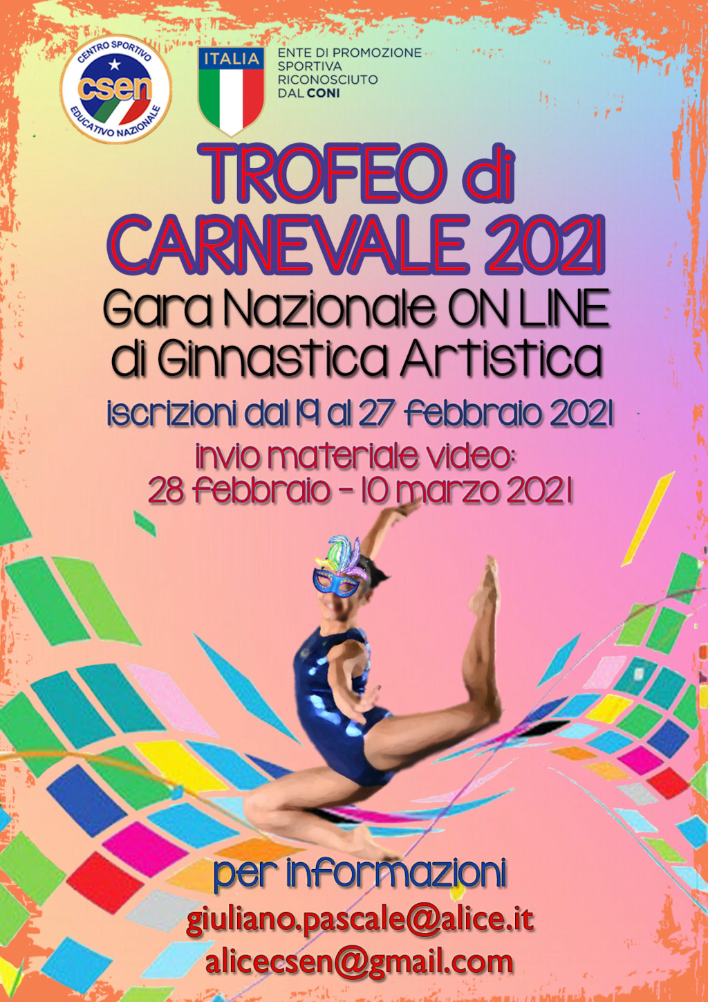 Ginnastica Artistica - Trofeo Online di Carnevale 2021