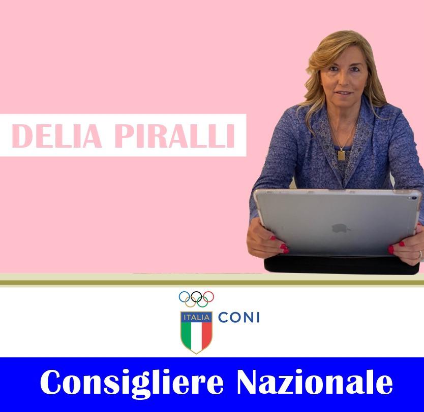 Delia Piralli eletta Consigliere nazionale CONI